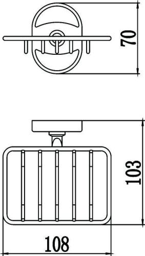Мыльница Savol S-L07032 - фото 3