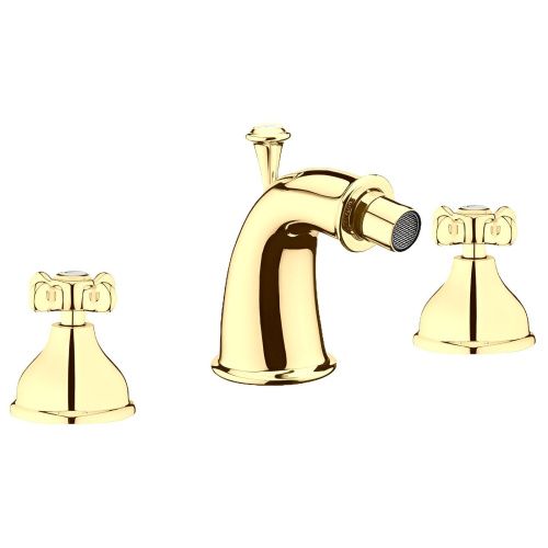 Смеситель Webert Ottocento OT710202010 на биде золото - фото 2