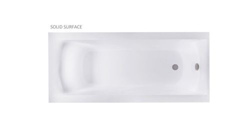 Ванна из искусственного камня Astra-Form Нью-Форм 01010061 170х80 пристенная прямоугольная с ножками