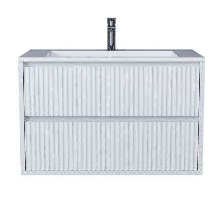 Тумба под раковину Uperwood Next Premium 3930205157 80х50 подвесная цвет белый