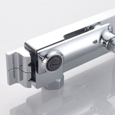 Душевая стойка Shevanik S4226 настенная цвет хром