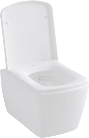 Чаша унитаза подвесная Allen Brau Liberty 4.33004.20 цвет белый без сиденья безободковая каскадный смыв