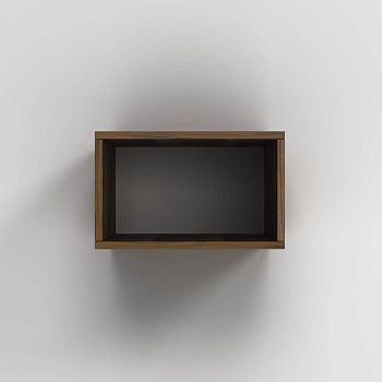 Полка Am.Pm Func M8FOH0401OF 40х30 подвесная цвет коричневый