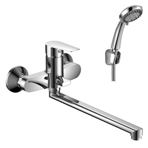 Смеситель для ванны Rossinka S S35-33 настенный хром