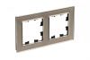 Рамка двухместная Systeme Electric AtlasDesign (АтласДесигн) ATN320502