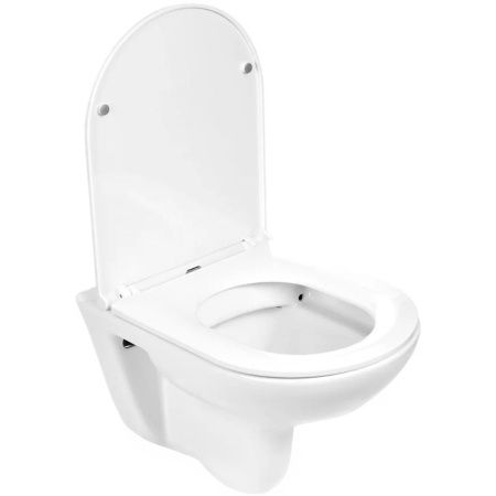 Унитаз подвесной WeltWasser 10000003811 белый с сиденьем микролифт безободковый душевой смыв