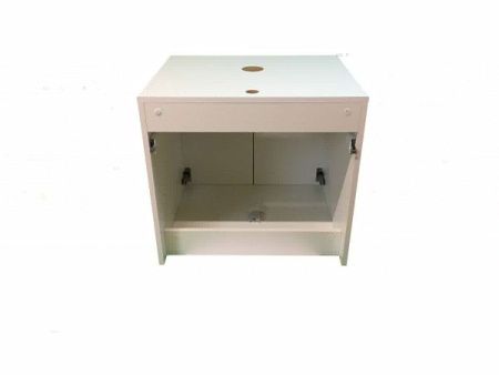 Тумба с раковиной Sintesi STL.W7019_SIN-LVB-APP-409GM 60х60 подвесная цвет белый