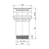 Выпуск для раковины Wellsee Drainage System 182144000 хром