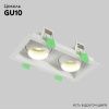 Светильник встраиваемый Crystal Lux CLT 069 CLT 069C2 WH
