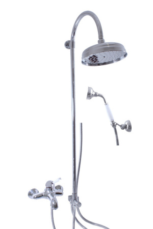 Смеситель для ванны и душа LABE L554.5/3 настенный хром