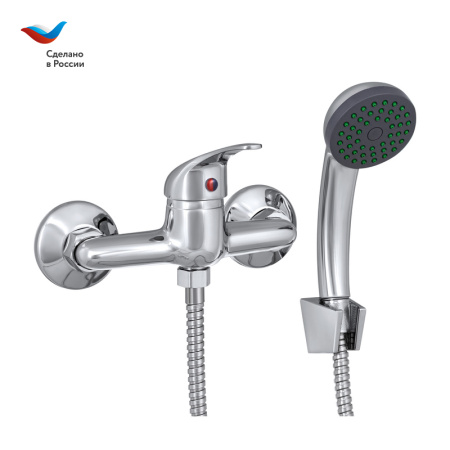 Смеситель для душа Славен Прораб СЛ-ОД-П40 настенный хром
