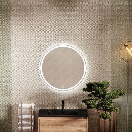 Зеркало с подсветкой Sancos Bella BE700 70х70 подвесное