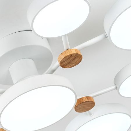 Люстра потолочная LED4U L3201-780 WT