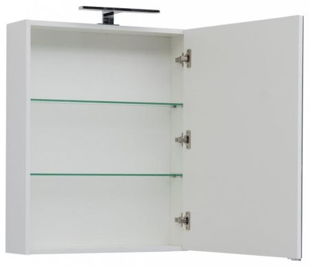 Зеркало-шкаф Aquanet Палермо 00203939 60х80 подвесной цвет белый