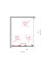 Душевой уголок BelBagno UNO-195 UNO-195-AHF-31-80/100-C-Cr 100х80 стекло прозрачное профиль хром без поддона