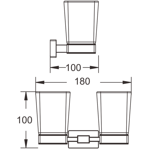 Стакан BELZ B90308 - фото 3