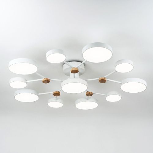 Люстра потолочная LED4U L3201-960 WT - фото 4