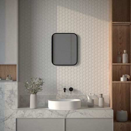 Зеркало с подсветкой Defesto AURA DF 2971 40х50 подвесное