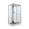 Душевая кабина AvaCan Z Z1911 110х90 прямоугольная с крышей ориентация универсальная