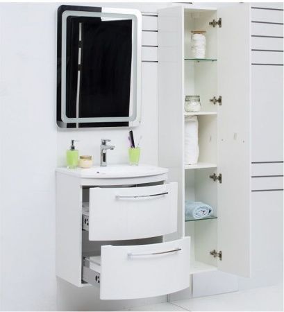 Шкаф-пенал De Aqua Токката 00167248 40х180 подвесной