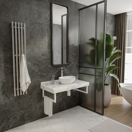 Столешница Teymi Helmi T150110 100х50 подвесная цвет белый