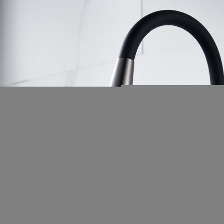 Смеситель для кухни Rose R213T на мойку оружейная сталь