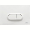 Клавиша смыва механическая Vitra Loop 740-0500 цвет белый глянцевый