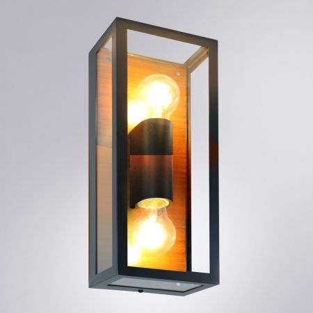 Уличный настенный светильник Arte Lamp BELFAST (БЕЛФАСТ) A4569AL-2BR