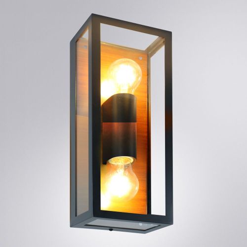 Уличный настенный светильник Arte Lamp BELFAST (БЕЛФАСТ) A4569AL-2BR - фото 2