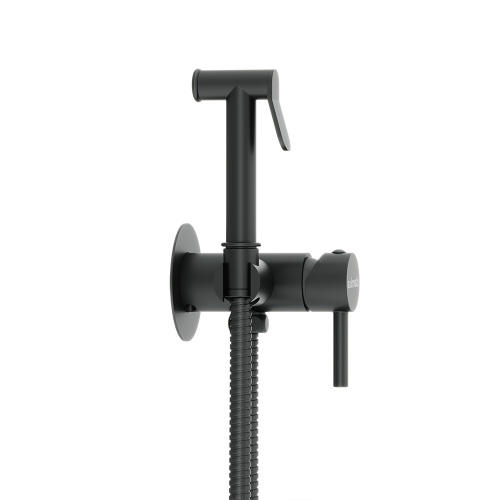 Гигиенический душ со смесителем Damixa Option 217000000 черный - фото 4