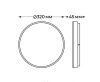 Уличный потолочный светильник Italline IT60 IT6011