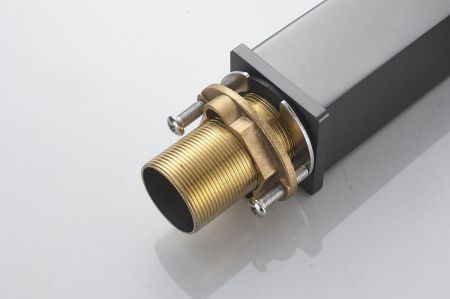 Смеситель Shevanik S9701T на раковину оружейная сталь