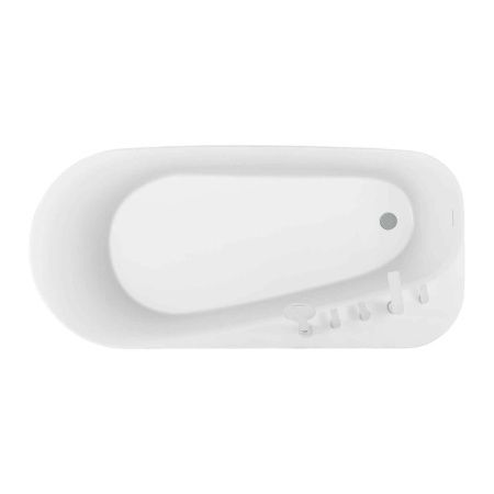 Ванна акриловая Aquatek ПРИМА AQ-1115780 170х80 отдельностоящая прямоугольная с ножками