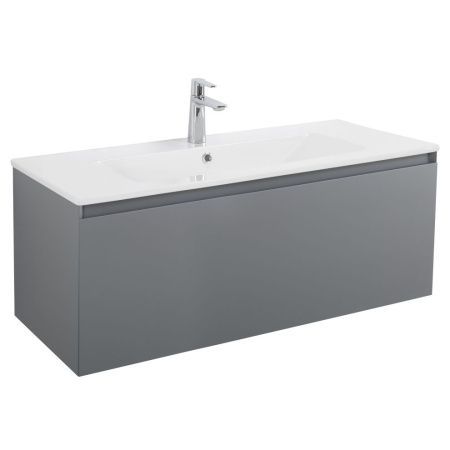 Тумба под раковину Art&Max Latina AM-Latina-1000-1C-SO-GM 100х50 подвесная цвет серый