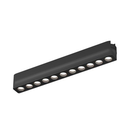 Трековый магнитный однофазный светильник Denkirs Air grill (Аир грилл) DK5365-BK
