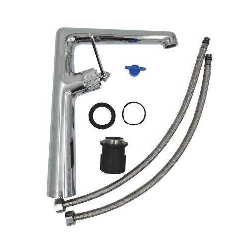 Смеситель для раковины Esko BG25 на столешницу хром - фото 4