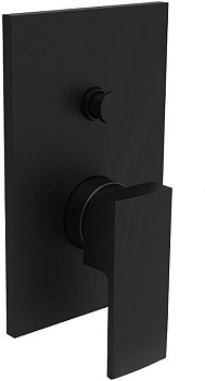 Смеситель для душа Paffoni Elle EL015NO/M встраиваемый в стену черный без термостата