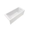 Ванна акриловая 1ACReal Тори Щ0000042931 160х70 пристенная прямоугольная без ножек и каркаса