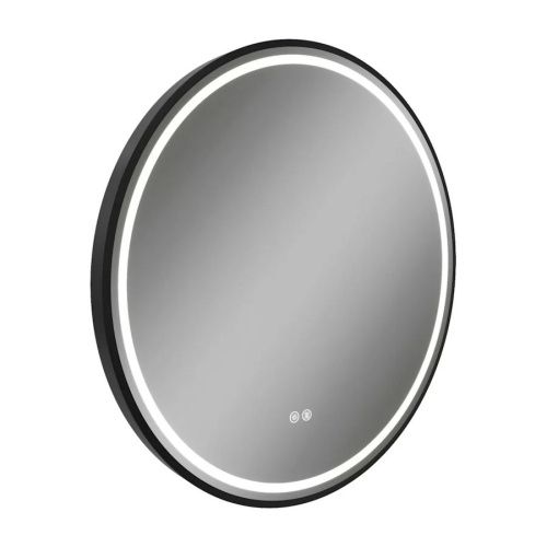 Зеркало с подсветкой Maretti EA1460R03EL 60х60 цвет черный - фото 4