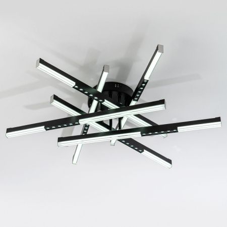 Светильник потолочный LED4U L5116-6 BK