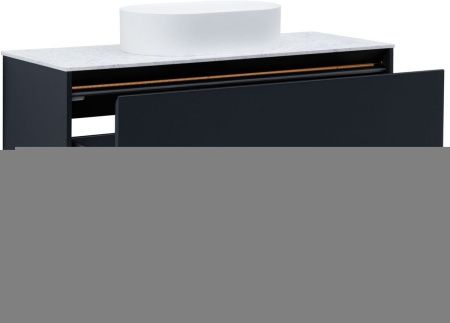 Тумба под раковину Allen Brau Activity 1.34007.AM 120х50 подвесная цвет черный