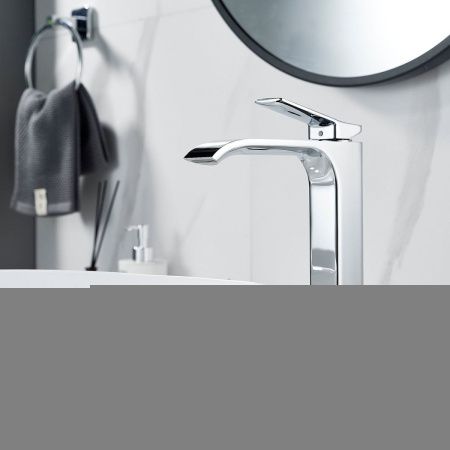 Смеситель для раковины Shevanik S4011 на столешницу хром