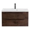 Тумба под раковину BelBagno Marino MARINO-800-2C-SO-RW-P 80х50 подвесная цвет коричневый