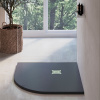 Душевой поддон из искусственного камня RGW Stone Tray (Стоун Трей) 16153100-02 100х100 серый без ножек