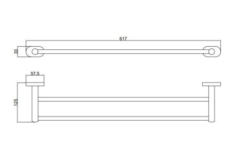 Полотенцедержатель BELZ B90009