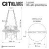 Люстра подвесная Citilux Etera (Етера) CL322060