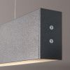 Линейный подвесной светодиодный светильник Elektrostandard Grand чёрная шагрень (Гранд чёрная шагрень) 4690389133541