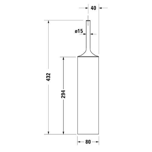 Ершик Duravit Starck T 99451000 - фото 2