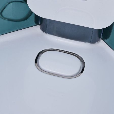 Душевая кабина SSWW BU602 100х100 четверть круга с крышей ориентация универсальная