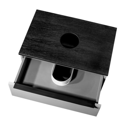 Тумба под раковину Runo Орлеан 00-00004651 60х50 подвесная цвет серый - фото 2